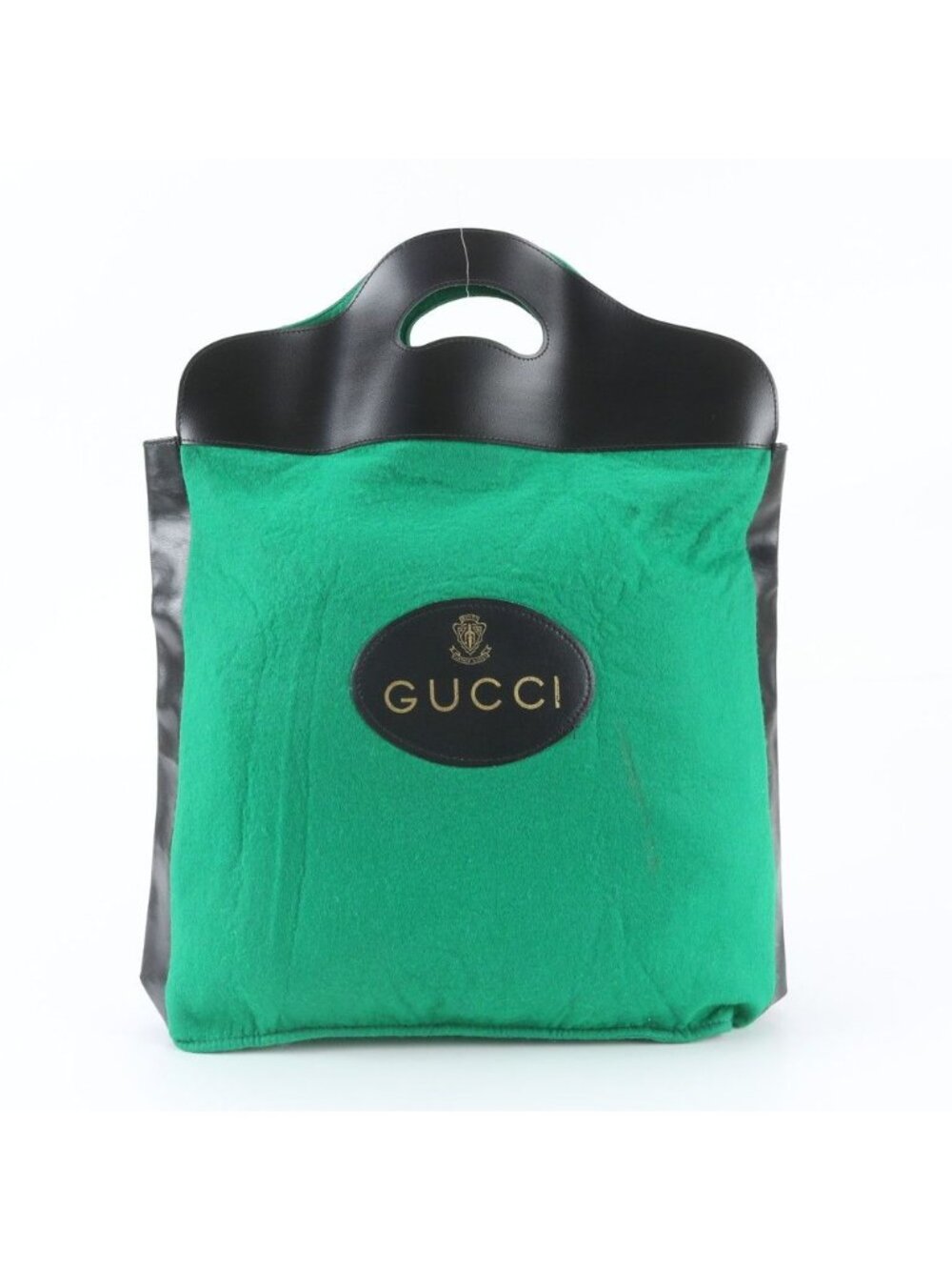 Gucci Felt Leather Tote Bag Shoulder